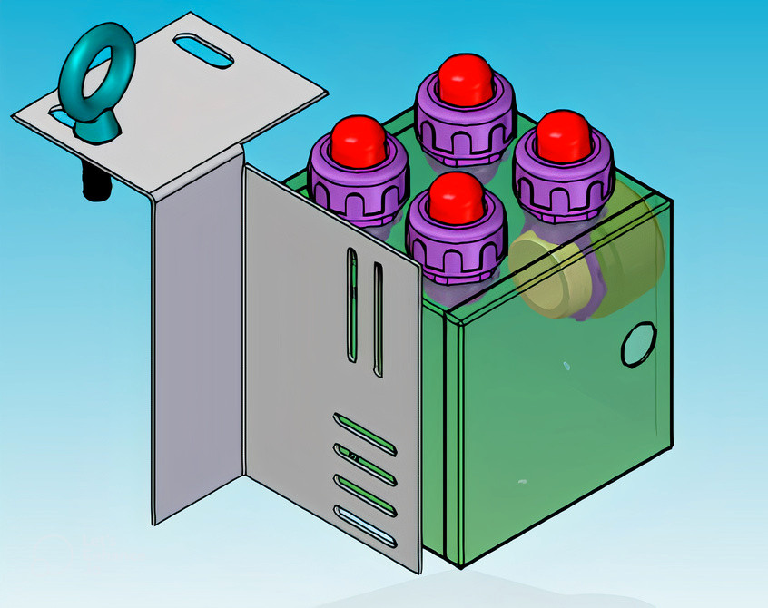 Cabinet Mounted Fiber Distribution Box